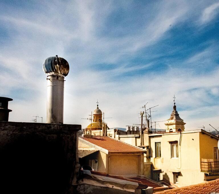 Apartamento Duplex, Jacuzzi, Terrasse Sur Les Toits Niza Exterior foto
